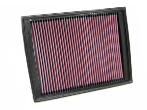 Land Rover LR3 Drop-In Air Filter - K&N Engineering - High-Flow Oiled Cotton, Washable/Reusable - `05-`09